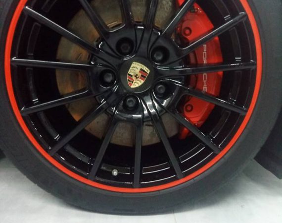 Фарбування дисків Porsche